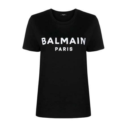 Balmain Yf1Ef000Bb37Eab T-Shirt Sort, Dame T-shirts