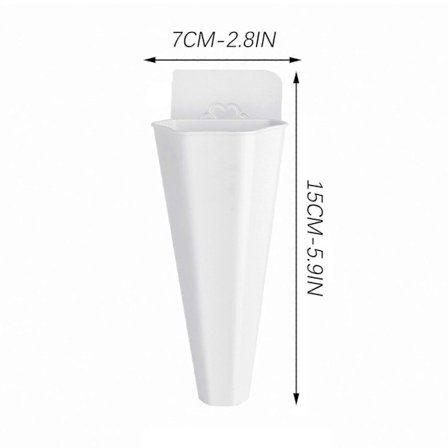 Väggmonterad kruka för juldekorationer, hydroponisk blomkruka, vägghängande akvarium, hängande vas Q