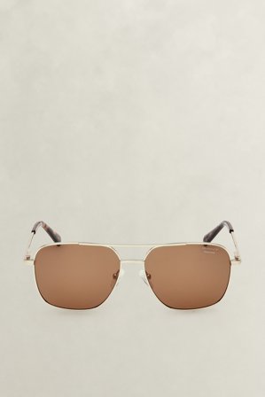 GANT Herren GA00041 Montpellier Sonnenbrille (57) Gold