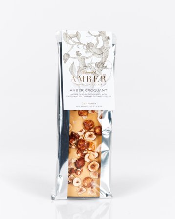Chokoladebar - Amber Croquant - 110 g - Summerbird Organic