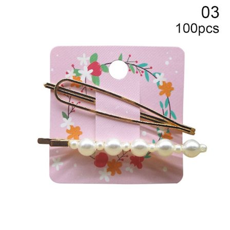 100 st/parti Hårnålsförpackningskort Kraftpapperkort 100 STK 03 100 st 03_YF