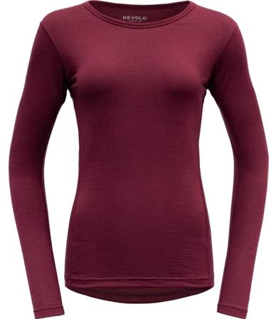 Devold Breeze Woman Shirt Women base layer tops Purple S