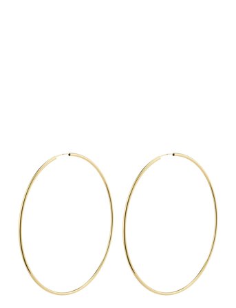 Pilgrim | April Mega Hoop Earrings Gold-Plated | ONE SIZE