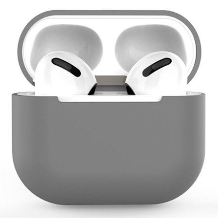 SKALO AirPods 3 Ultratunn Silikon Fodral - Grå
