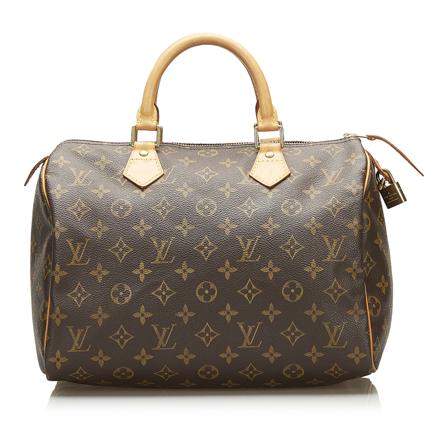 Louis Vuitton Vintage, Pre-owned Bags Bruin, Dames, Maat:ONE Size,Canvas
