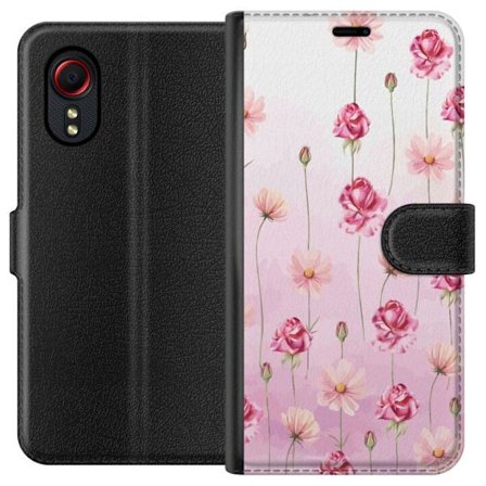Kompatibel Tegnebogsetui til Samsung Galaxy Xcover 5 Rose Petal Whisper