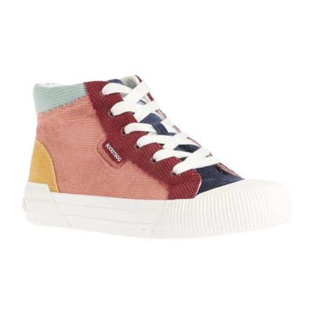 Rocket Dog Dam/Flickor Cheery Corduroy Höga Sneakers 5 UK