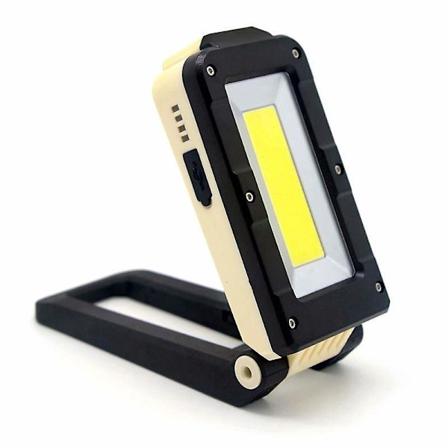 Latautuva Magneettinen LED-ty valo Mekaanikoille - Korkea Lumens, Magneettinen Jalusta ja Ripustusominaisuus, Taskulamppu Ty maalle, Auton Korjaukseen