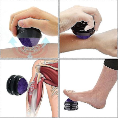 Dypvev Kuldeball Stress Massasjeball For Skuldre, Armer, Rygg, L