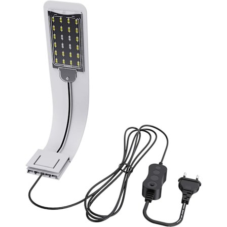 Ultra-liten LED-lampa för små akvarier, Mini akvariumklämma