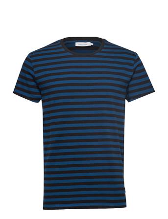 Patrick O-N Ss 10379 T-shirt Blå Samsøe Samsøe