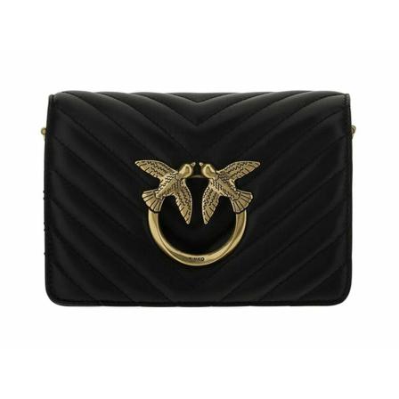 Pinko, Shoulder Bags Czarny, Kobieta, Rozmiar: ONE Size