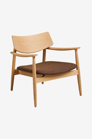 House Nordic - Lounge Chair, Olvera - Brun - Lenestoler - Fra Homeroom