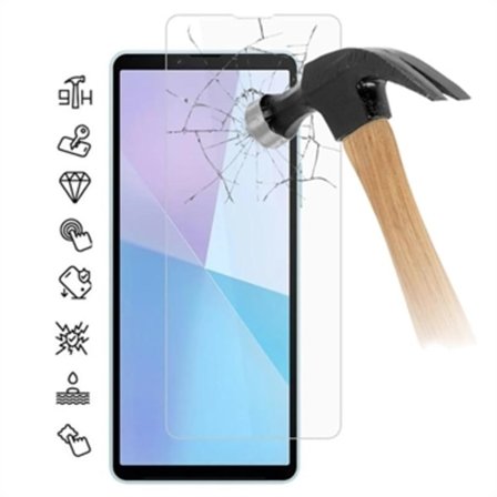 Sony Xperia 10 VI Härdat Glas Skärmskydd - 9H, 0.3mm - Case...