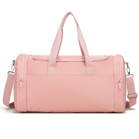 Reise Duffel Bag, Foldbar Weekend Overnighter Bag Stor Kapasitet Lett Vanntett med Skulderstropp for Sport Fitness Reise Yoga