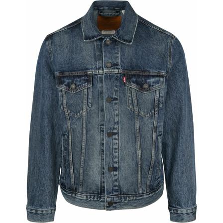 Levi's Trucker Jacket , Blauw , Heren , Maat: L
