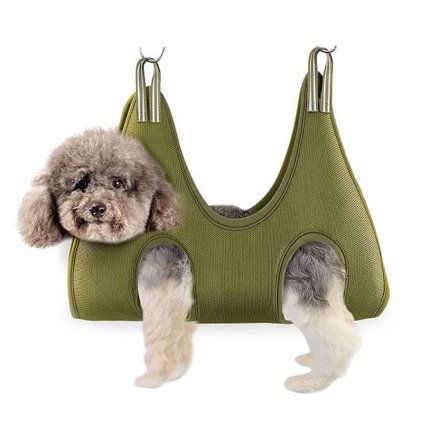 Dog Grooming opplies Dog Grooming Bag Pet Groomings Hengekøye Grønn