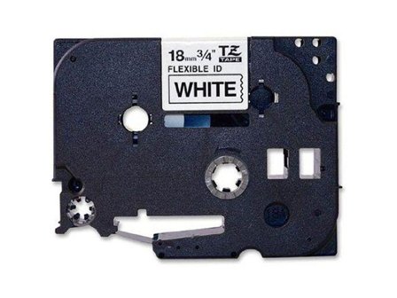 Brother TZe-FX241 - fleksibel ID-tape - 1 kassett(er) - Rull (1,8 cm x 8 m)