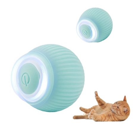 Smart Cat Rolling Ball Leker Opladbare Cat Leker Ball Motion Ball Selvbevegende Kattunge leker