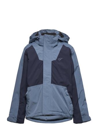 Frankie Jkt Jr Outerwear Shell Clothing Shell Jacket Sininen Five Seasons