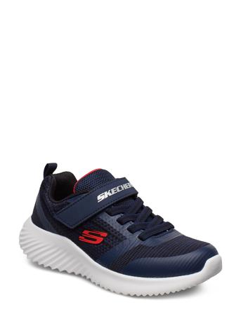 Boys Bounder Zallow Lave Sneakers Blå Skechers