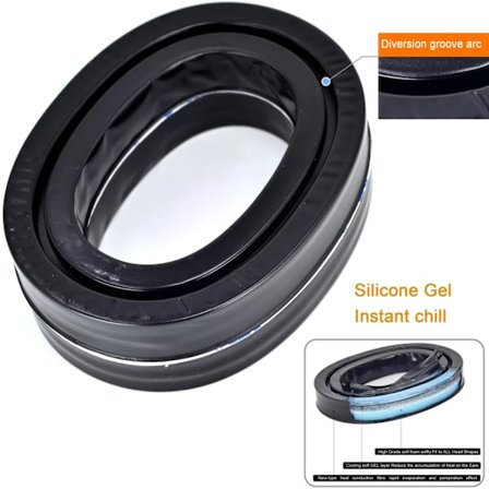 Gel öronkuddar för 3M PELTOR hörselkåpor, personlig skyddsutrustning, komfortersättning av öronkuddar