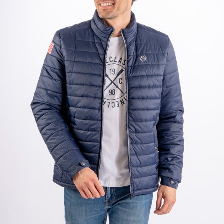 Chaqueta ligera / chaqueta ligera de plumón Marine Classics Bay Light Weight Jacket Navy, hombre, Medium