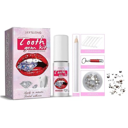 Tandsten Kit Spice Smykker Let at Fjerne Let at Installere Krystal Tandbor Tand Smykker Skinnende Sticker