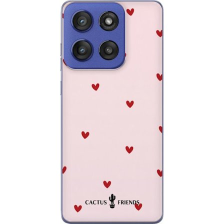 Kompatibelt Mobilskal till Motorola Motorola Edge 60 Stylus Cactus and Friends – HeartSprinkle