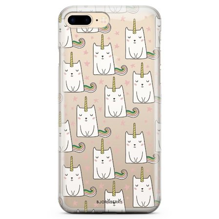 Bjornberry iPhone 7 Plus TPU Skal - Kattenhörning