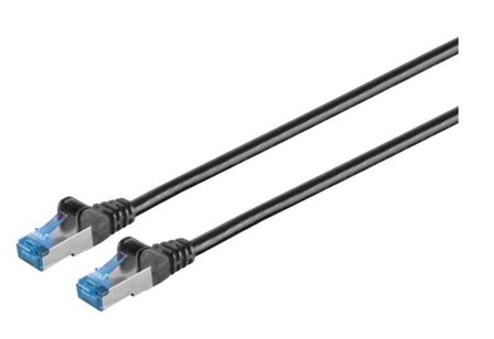 MicroConnect nettverkskabel - 5 m - svart