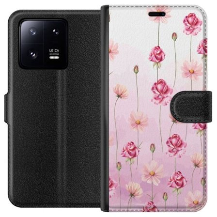 Kompatibelt Lommeboketui til Xiaomi 13 Pro Rose Petal Whisper