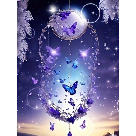 5D Diamant Maleri Landskab DIY Fuld Dækning Rhinestone Broderi - DW731