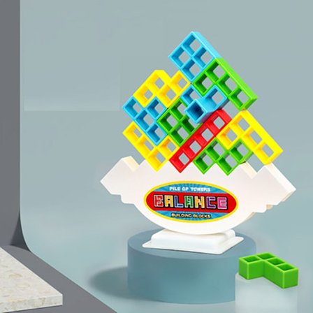 Puzzle 3D Block Tetris Balance Blocks Lautapelit Lelut