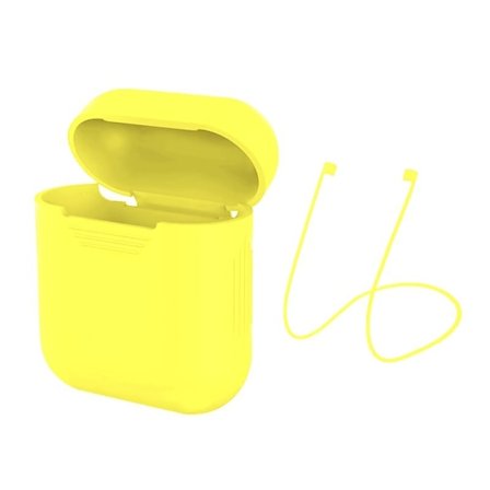 Skydd för Airpods - Gul