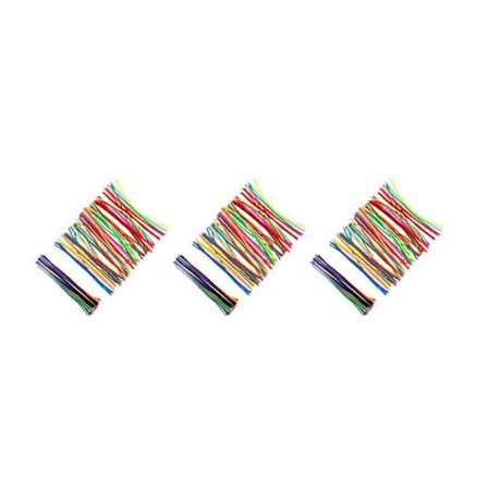 600 stk. piperensere Chenille Stems Barn DIY Håndverk Pedagogiske Leker Kunsthåndverk Dekorasjoner[D]