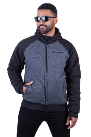 Sudadera de Moto Course Urban Sport Aramid Negro XL