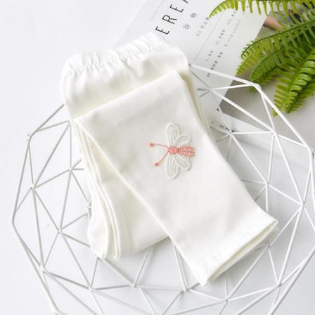 Barn Flickor Skinny Byxor Slimbyxor Casual Bottoms Leggings White 4-5t