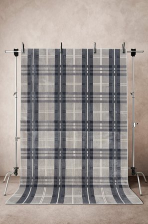 Jotex - Viskoseteppe 200x300 Cm Bomull/Viskose Lys grå/mørk grå MONDOVI - Kjøp Viskosetepper hos Jotex