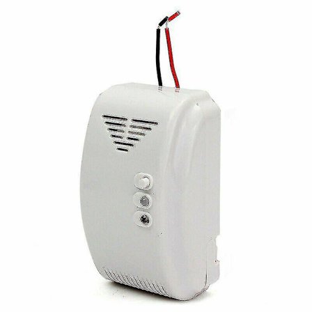 12v gasdetektor sensor larm propan butan lpg naturgas husbil husvagn