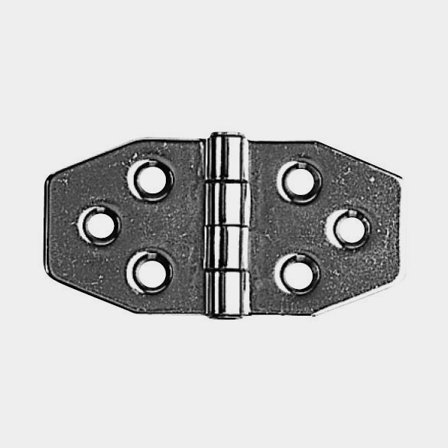 Lukenscharnier Plastimo, 77 x 38 mm, 270°, Edelstahl - Boot