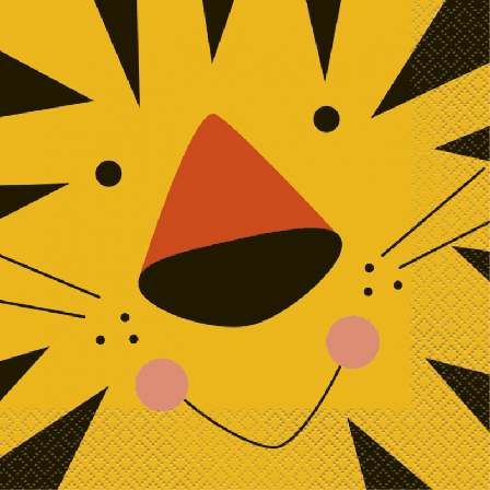 Servetter Djungel 16-pack - Djungel Kalas Dekoration - Kalaslagret.se