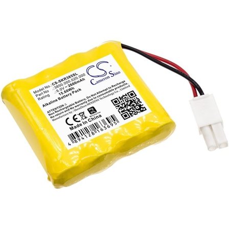 Batteri til dørlås for SAFE-O-KIEFER 3850.000.020.000, Safe-O-Pin Pincode