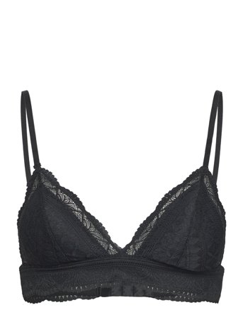 Idole - N*8 Wireless Triangle Bra Black Etam