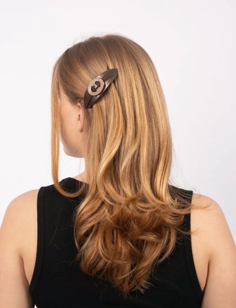 SUI AVA Rope Hair Clip - Brown - ONE SIZE