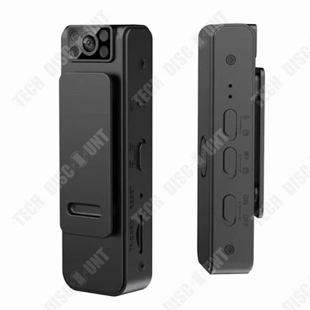 Miniatyrkamera - LUNAVO - 1080P - Nattesyn - Indbygget mikrofon - Kompakt