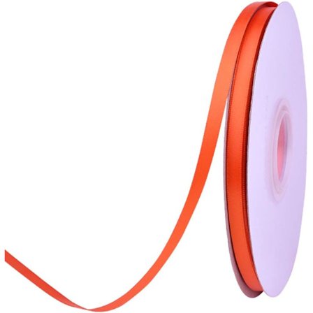 1/4 tum 298 fot Solid Double Face Satinband per rulle för DIY