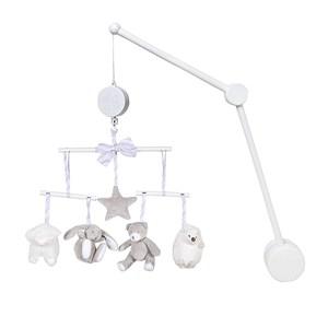 Tartine et Chocolat Grey Music Mobile One Size - First toys and baby toys - One size - Grey - Junge - Baby mobiles