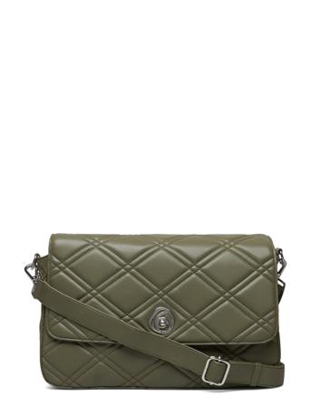 Recycle Shoulder Bag Skuldertaske Taske Khakigrønn Rosemunde