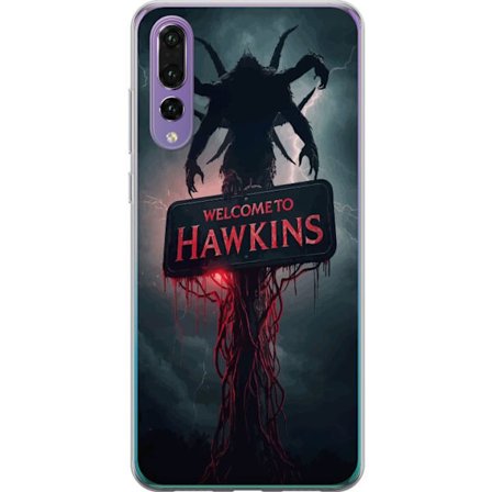 Kompatibelt Mobilskal till Huawei P20 Pro Mörk skräckscen